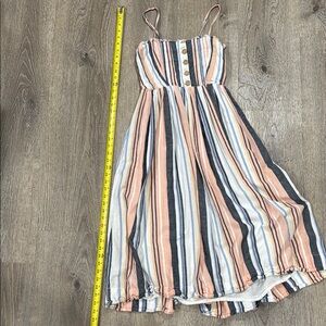 Free People Striped Multicolor Dress